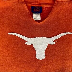 Texas Longhorns Hoodie Unisex Medium Burnt Orange Pullover NCAA Sweatshirt